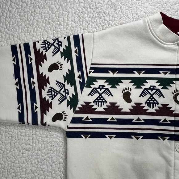 VTG 90s AU Sportswear Zion National Park Sweatshirt XL USA Southwest Pattern - Picture 3 of 12